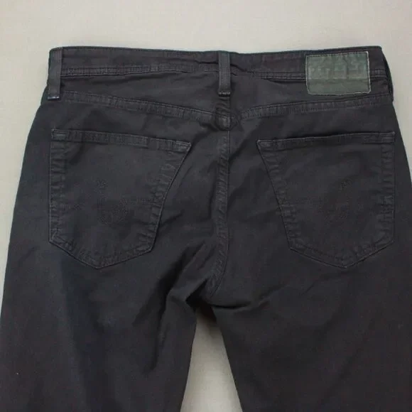 Adriano Goldschmied Jeans Mens 32 Matchbox Slim Straight Dark Wash Actual 35x31 - Picture 9 of 10